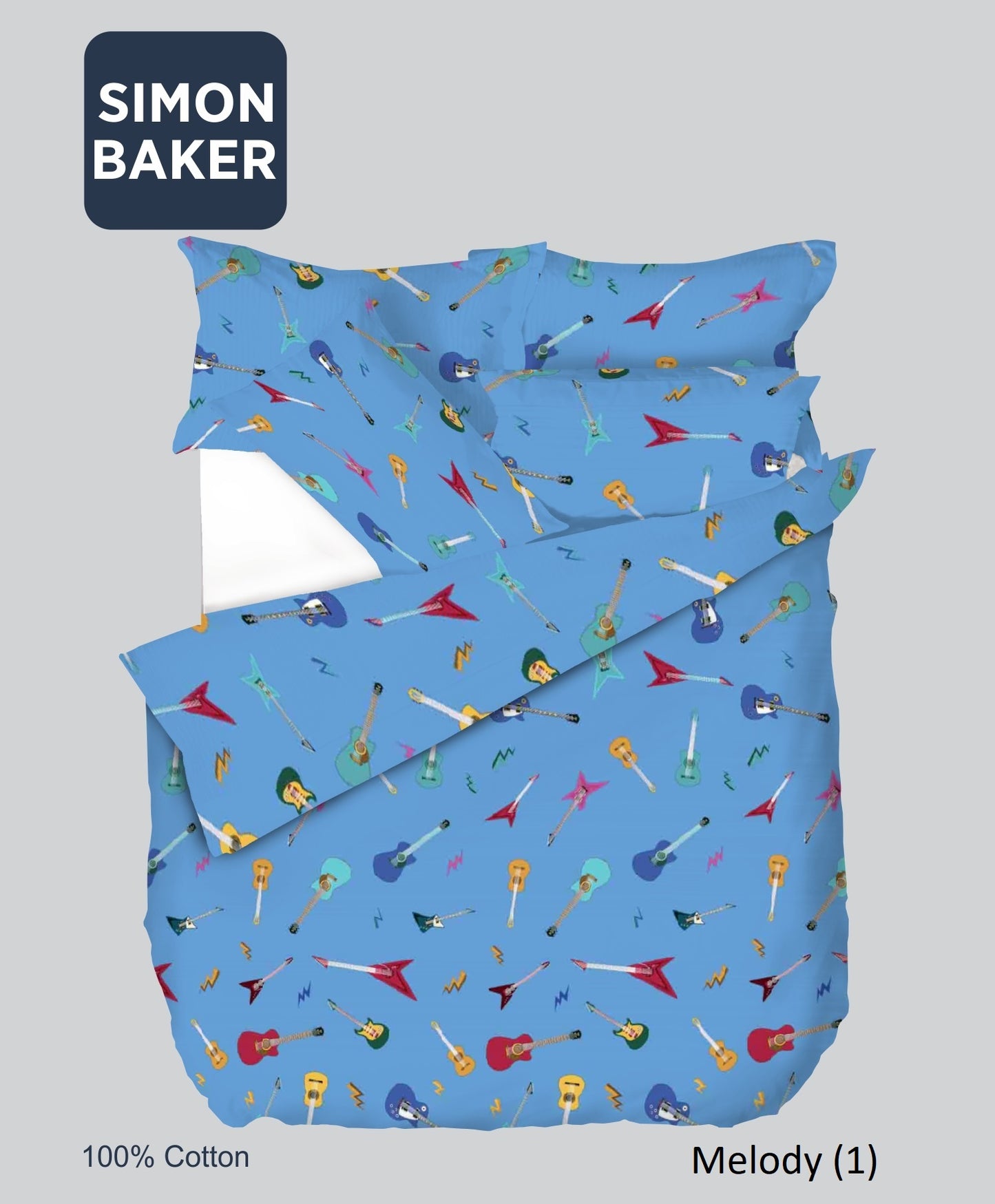 Pure Cotton Printed Duvet Cover Sets
