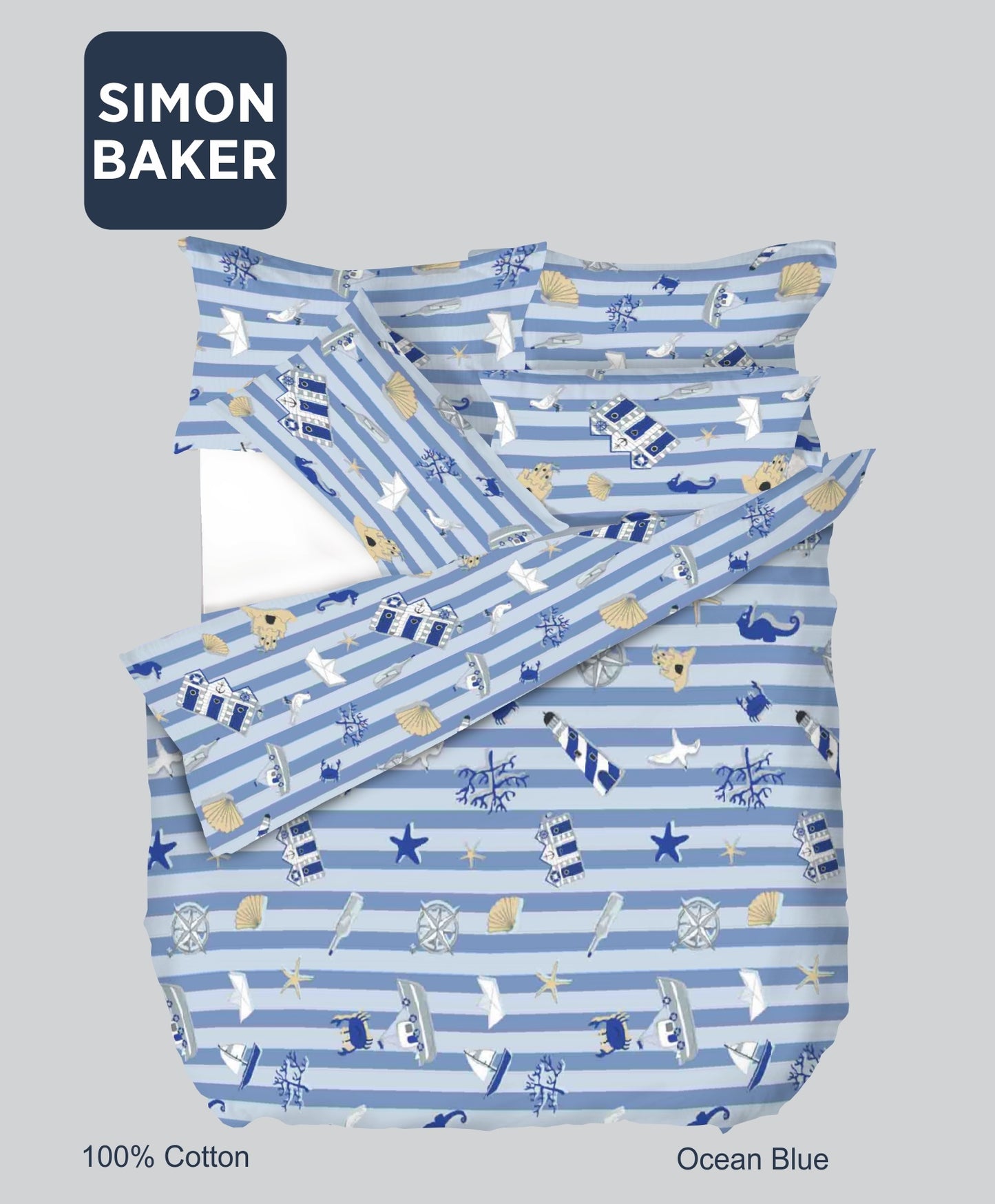 Pure Cotton Printed Duvet Cover Sets