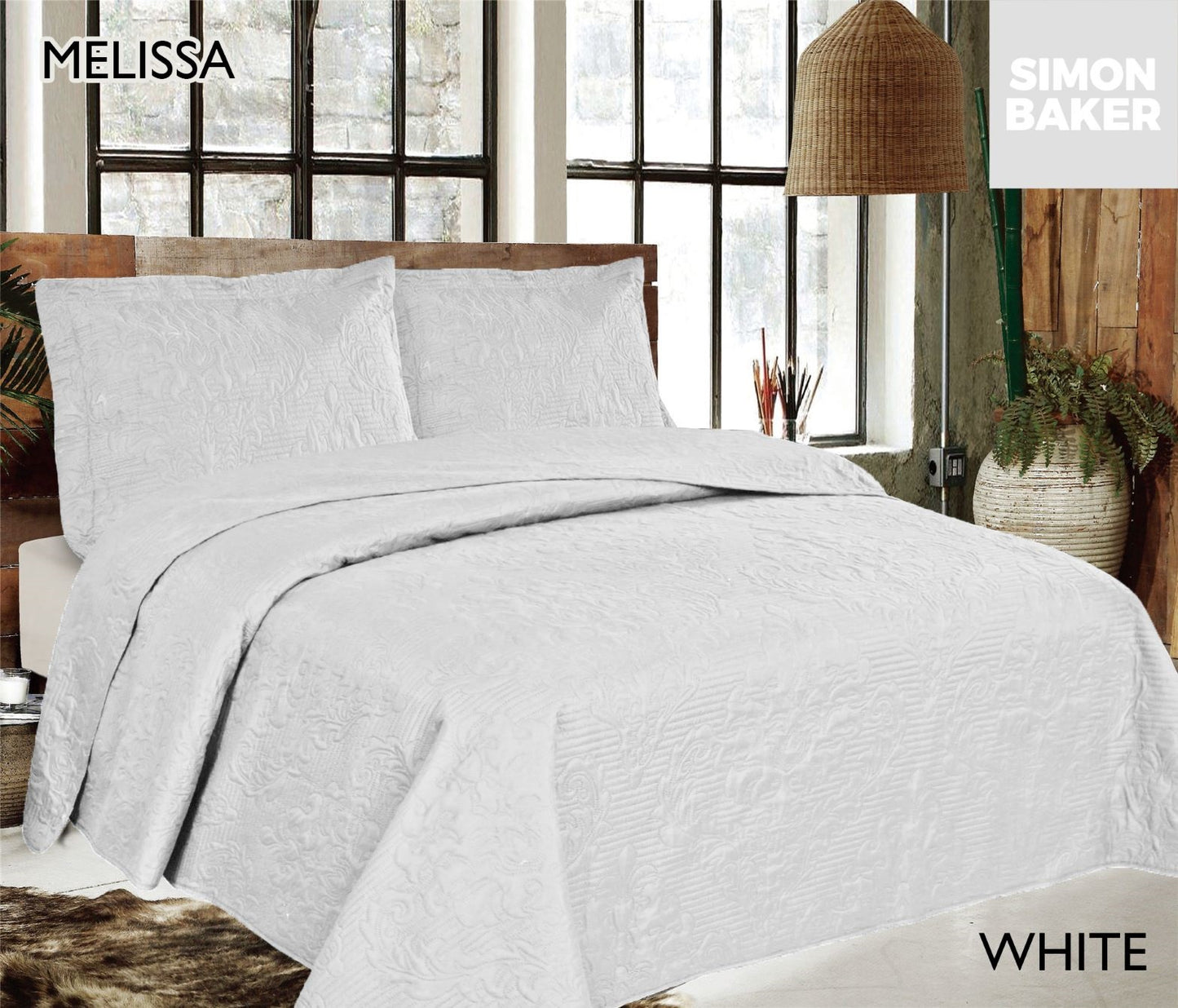 Quilted Melissa Bedspreads