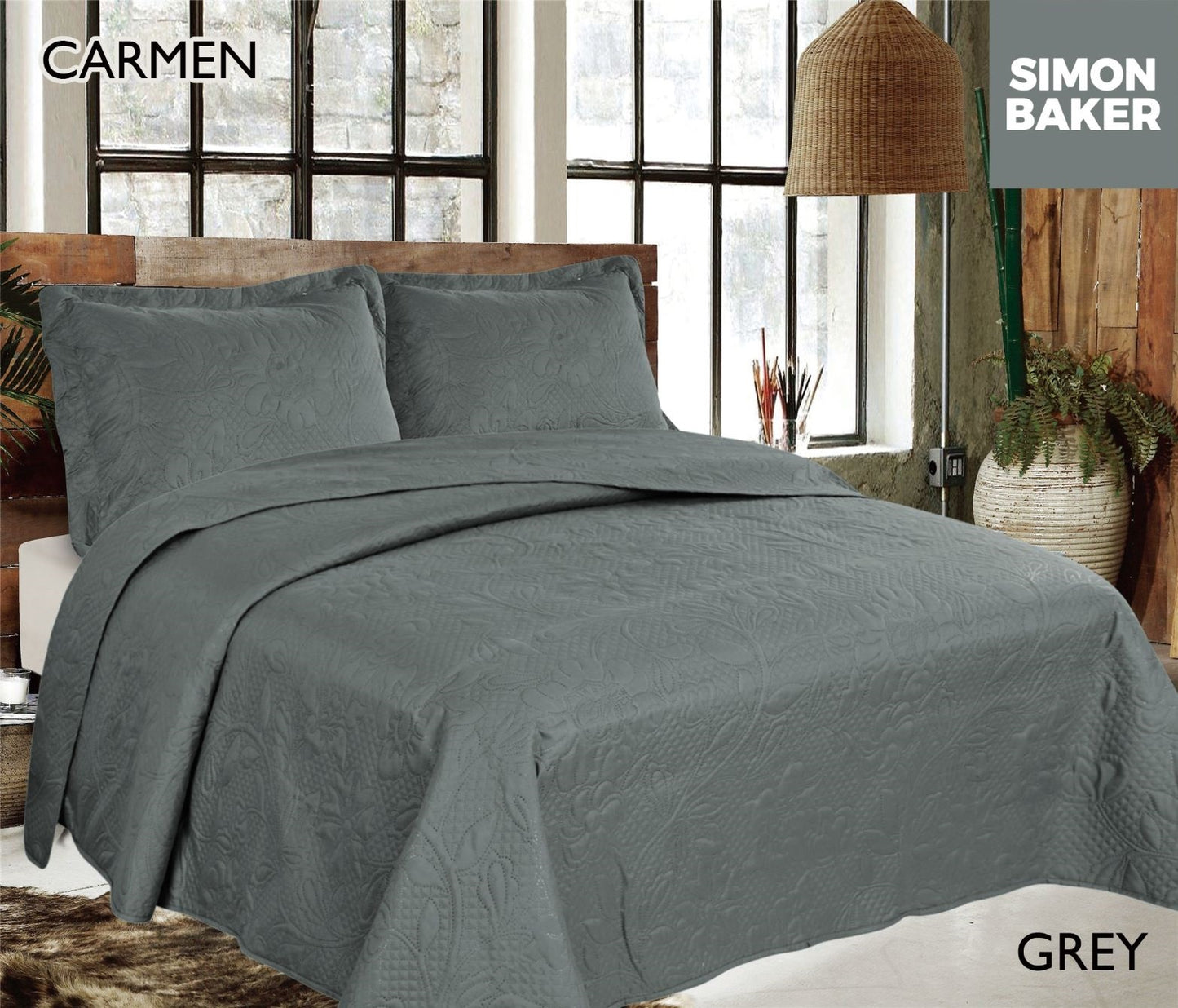 Quilted Carmen Bedspreads