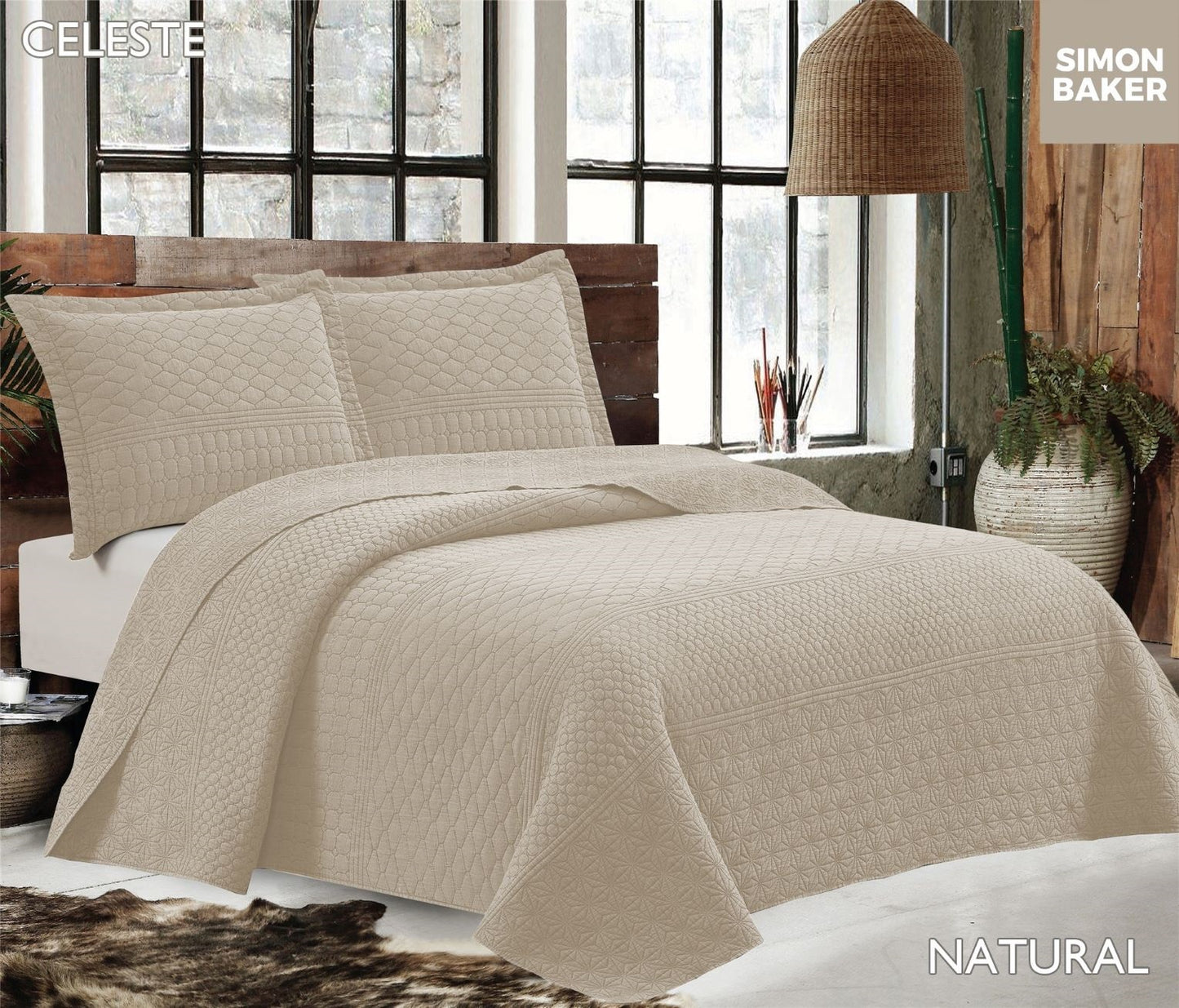 Quilted Celest Bedspreads