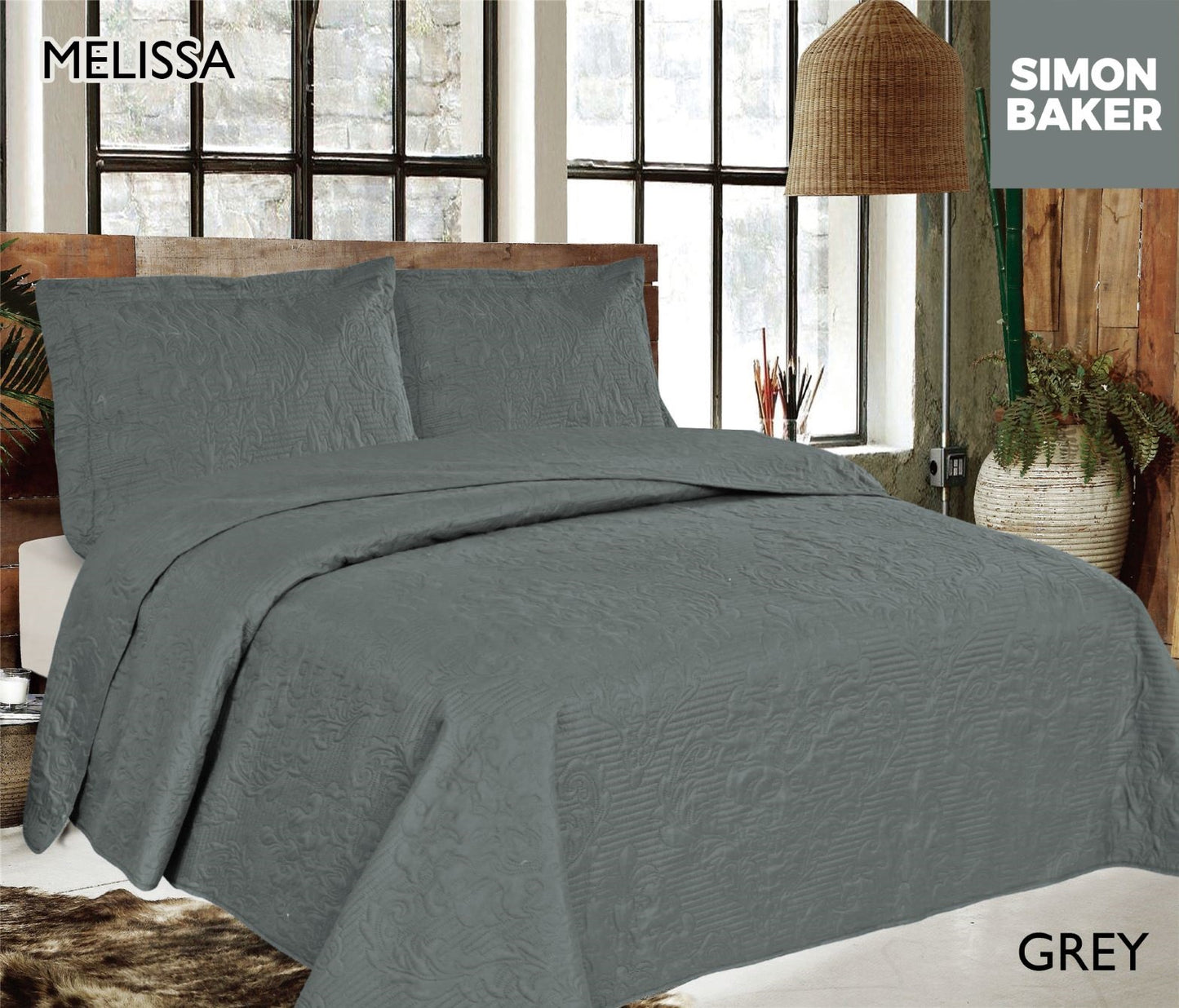 Quilted Melissa Bedspreads