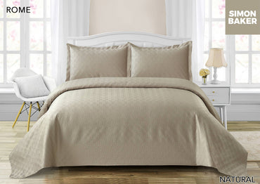 Rome Pin-Quilt Bedspread