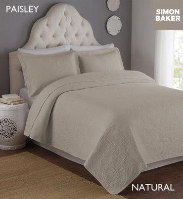 Quilted Paisley Bedspreads
