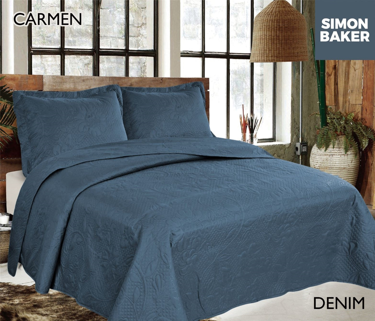 Quilted Carmen Bedspreads