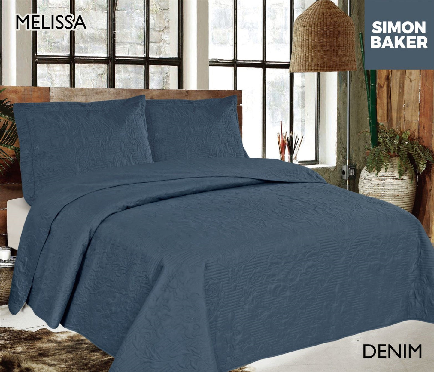 Quilted Melissa Bedspreads