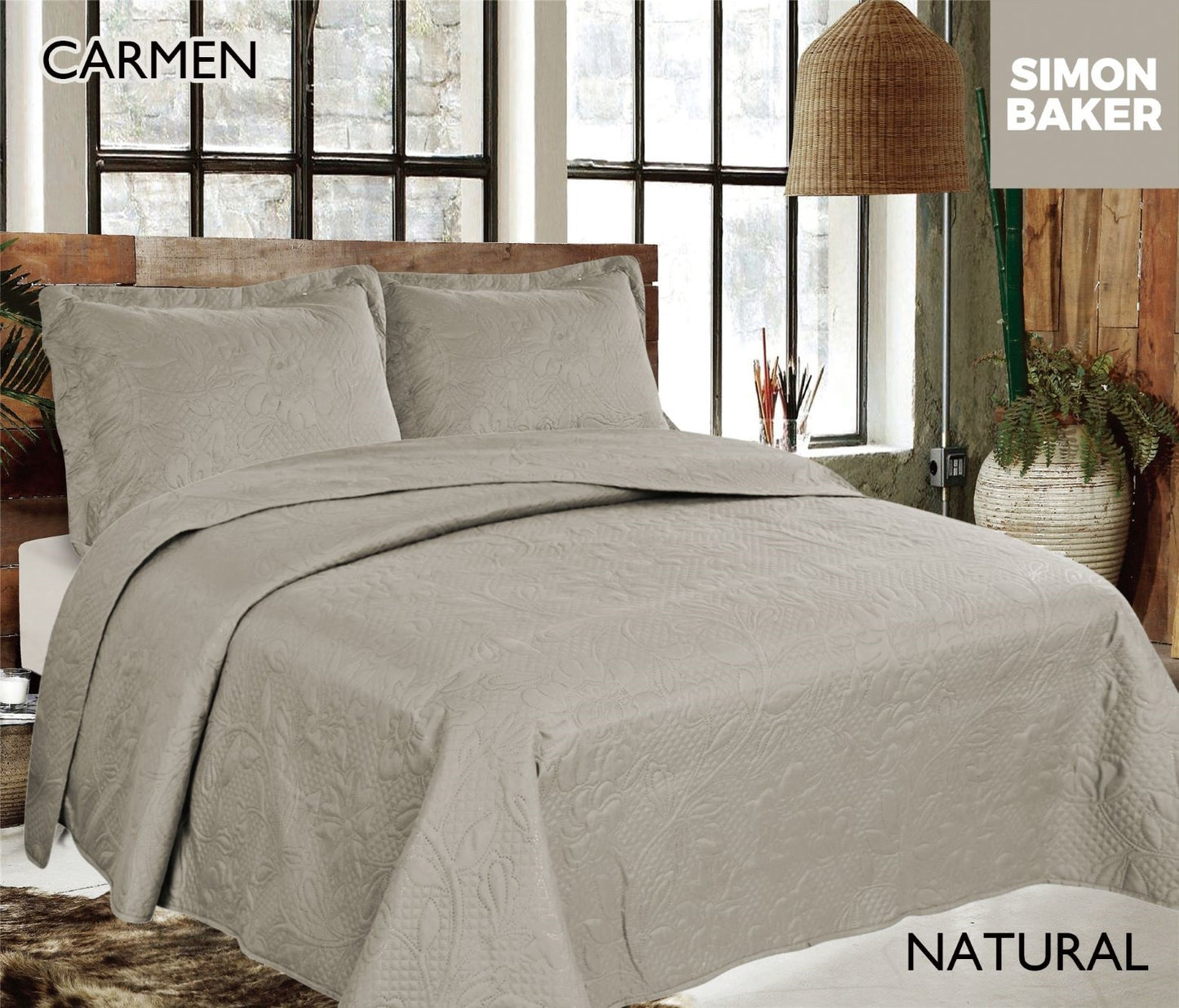 Quilted Carmen Bedspreads