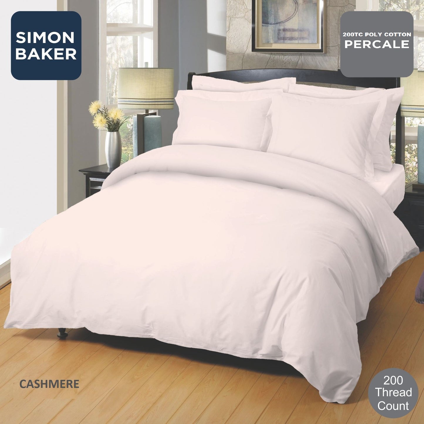 Poly-Cotton Duvet Set 200TC