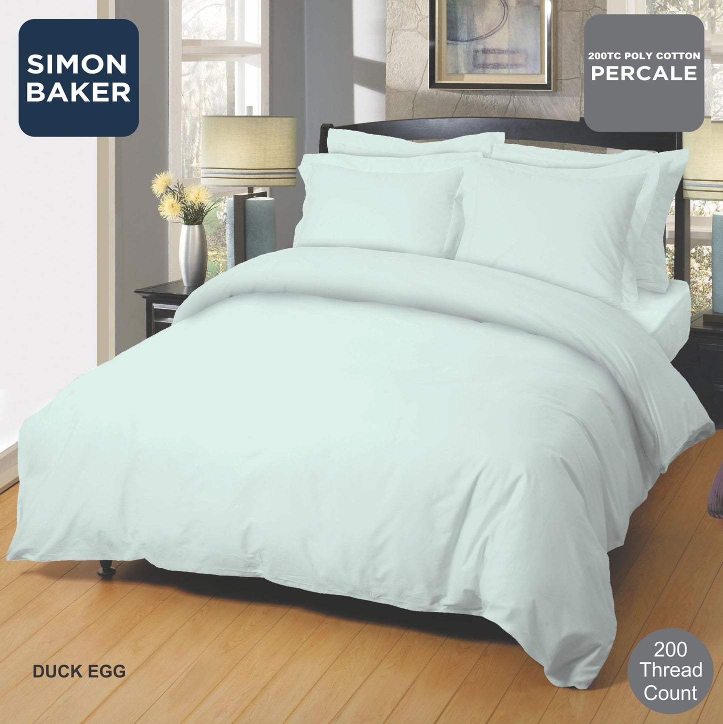 Poly-Cotton Duvet Set 200TC