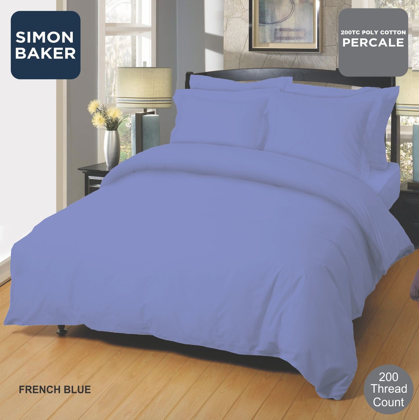 Poly-Cotton Duvet Set 200TC