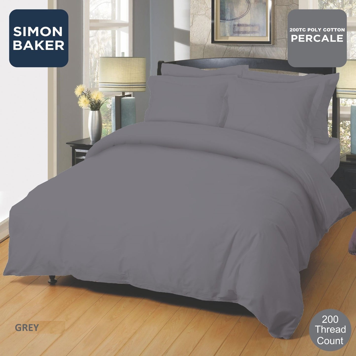 Poly-Cotton Duvet Set 200TC