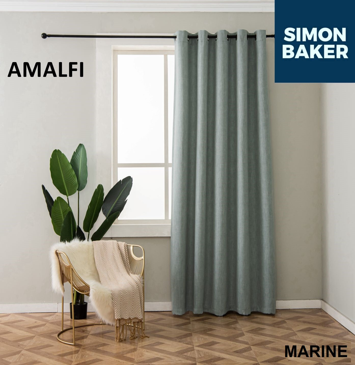 Amalfi Curtains Self Lined