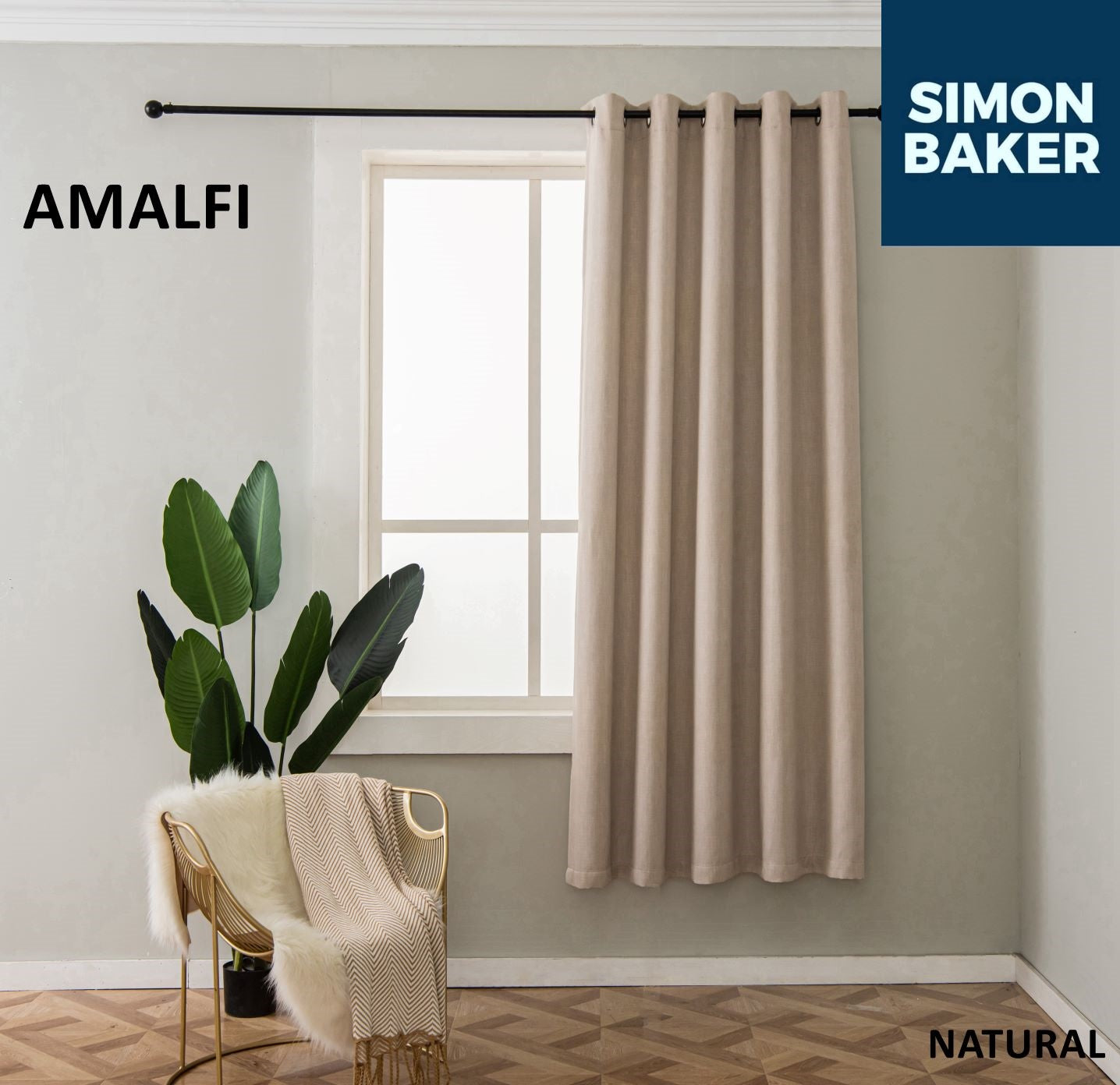 Amalfi Curtains Self Lined