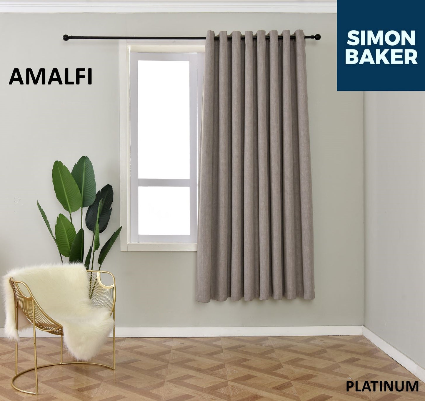 Amalfi Curtains Self Lined