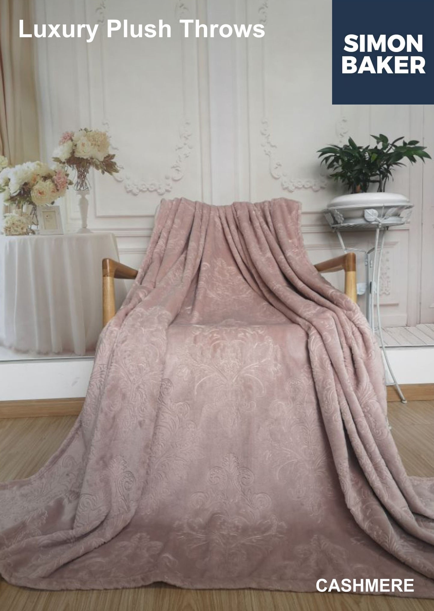Plush Embossed Throws
