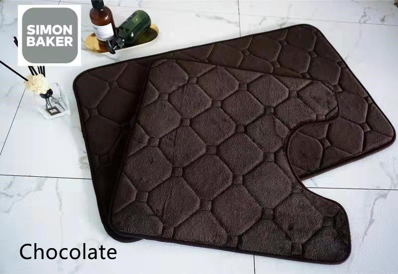 Memory Foam Bath Mat Set