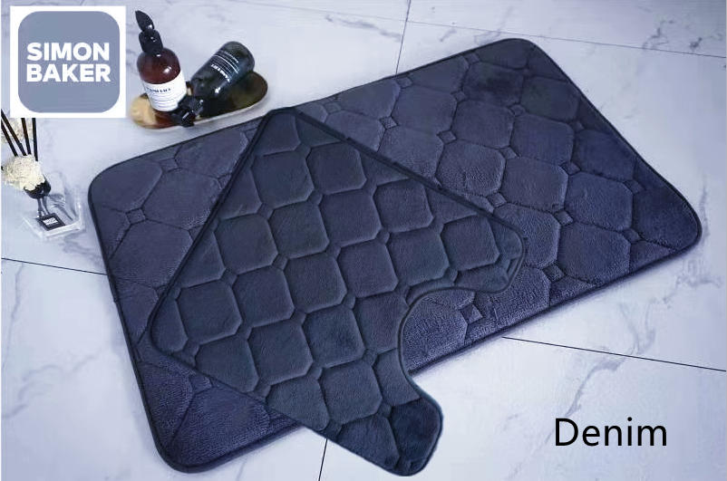 Memory Foam Bath Mat Set