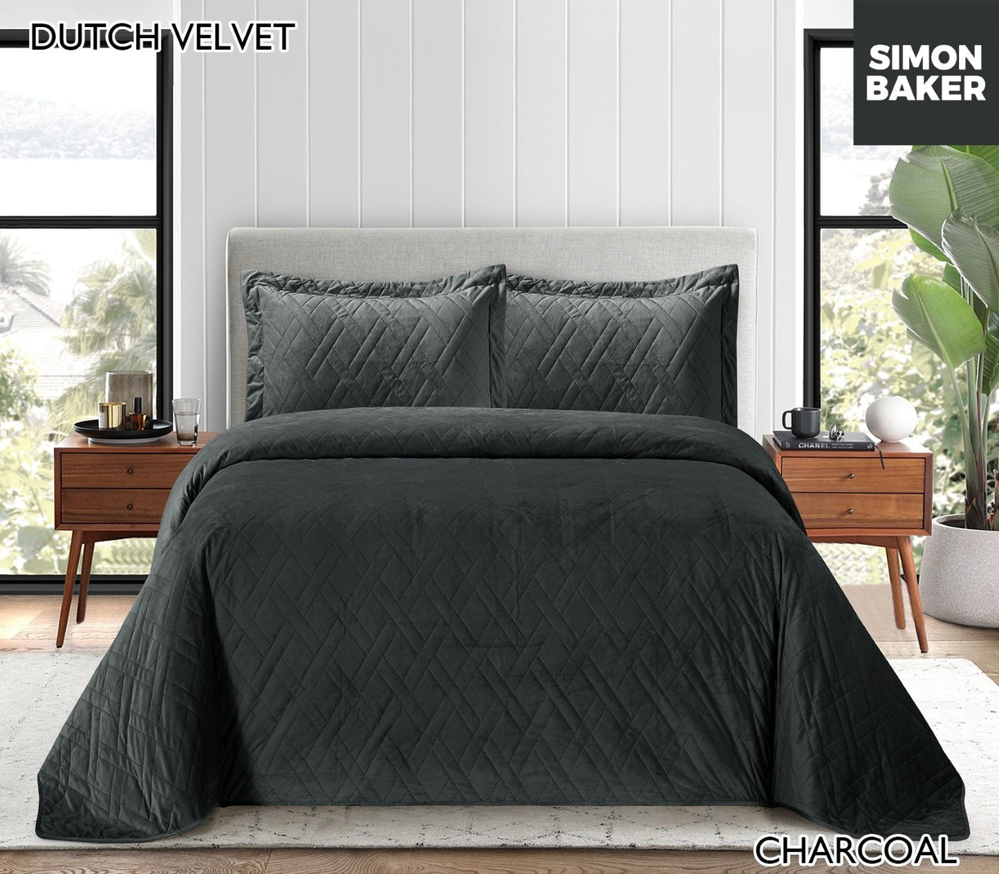 Pin Quilted Dutch Velvet Bedspreads
