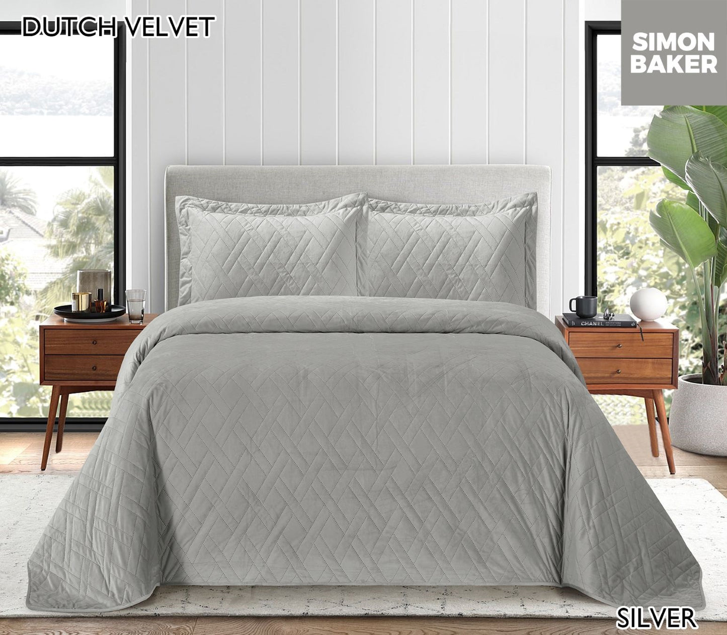 Pin Quilted Dutch Velvet Bedspreads