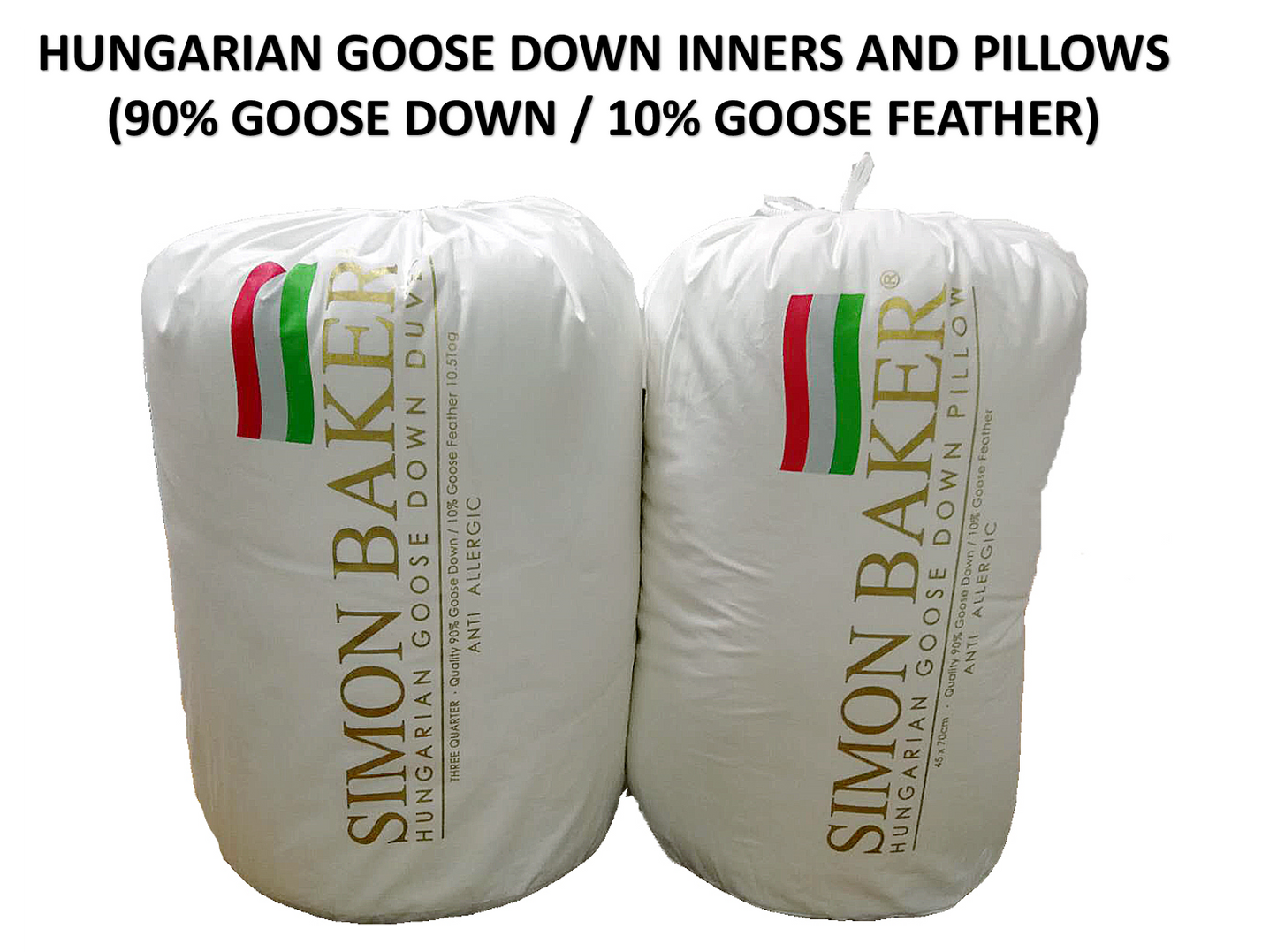 Hungarian Goose Down 90/10 Pillow