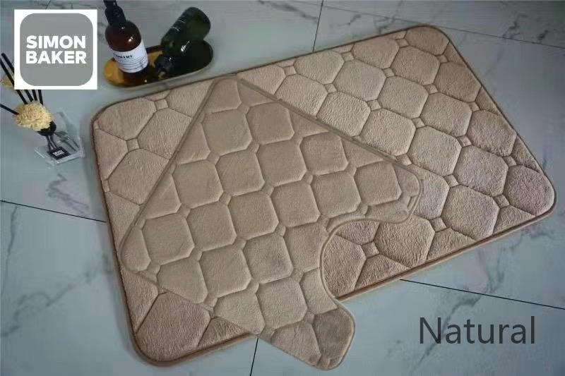 Memory Foam Bath Mat Set