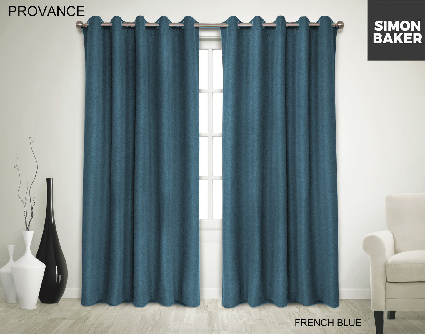 Provance Eyelet or Tape Curtains