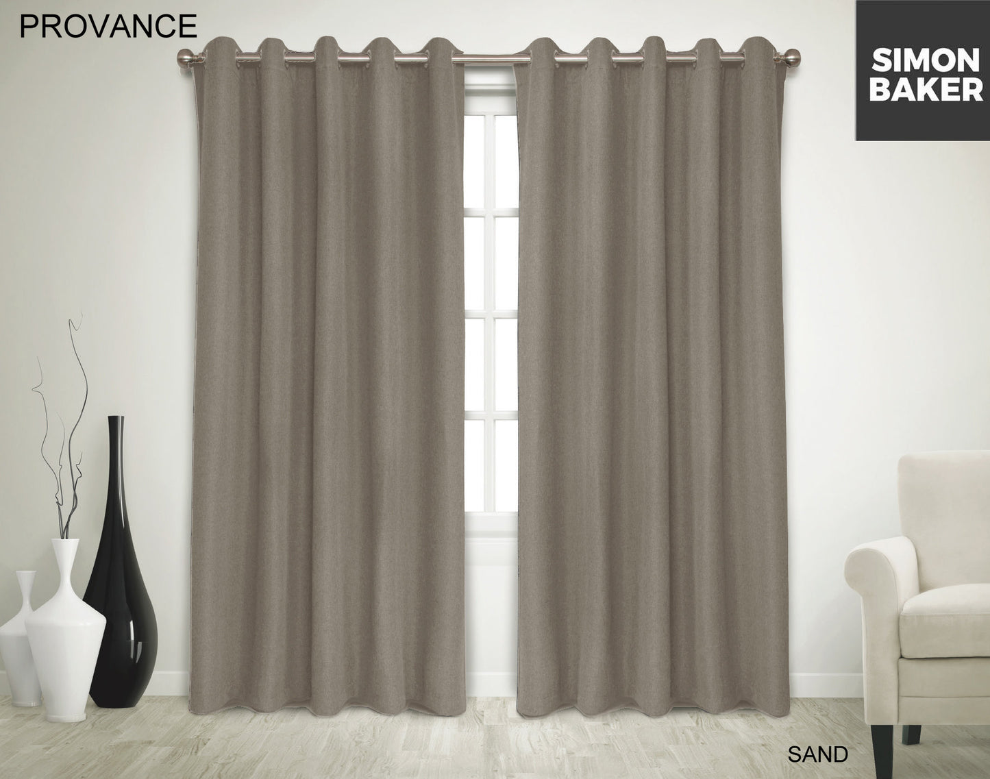Provance Eyelet or Tape Curtains
