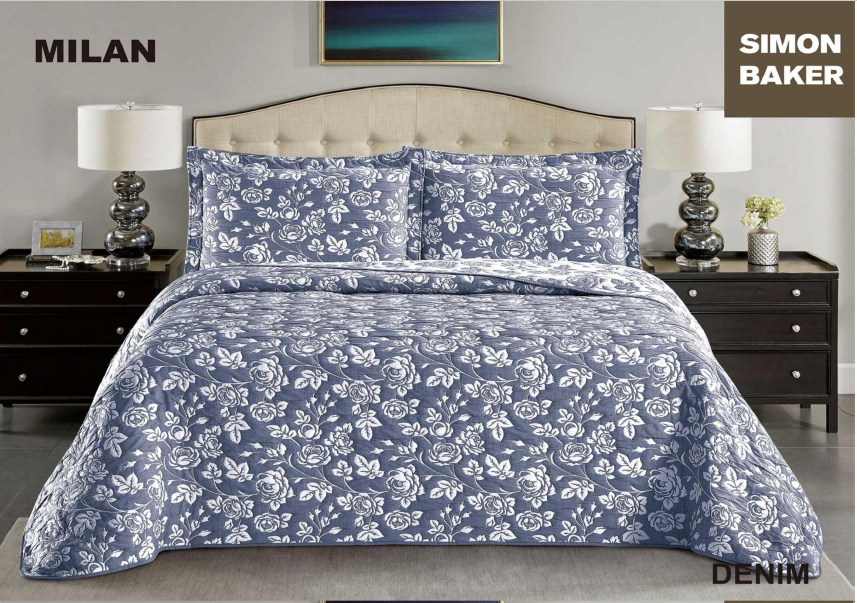 Milan Jacquard Bedspread