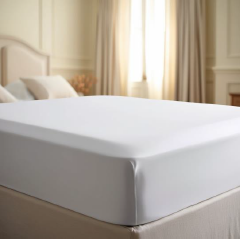 Simply Sleep - 200 Thread Count Polycotton Lodge Collection Fitted Sheet