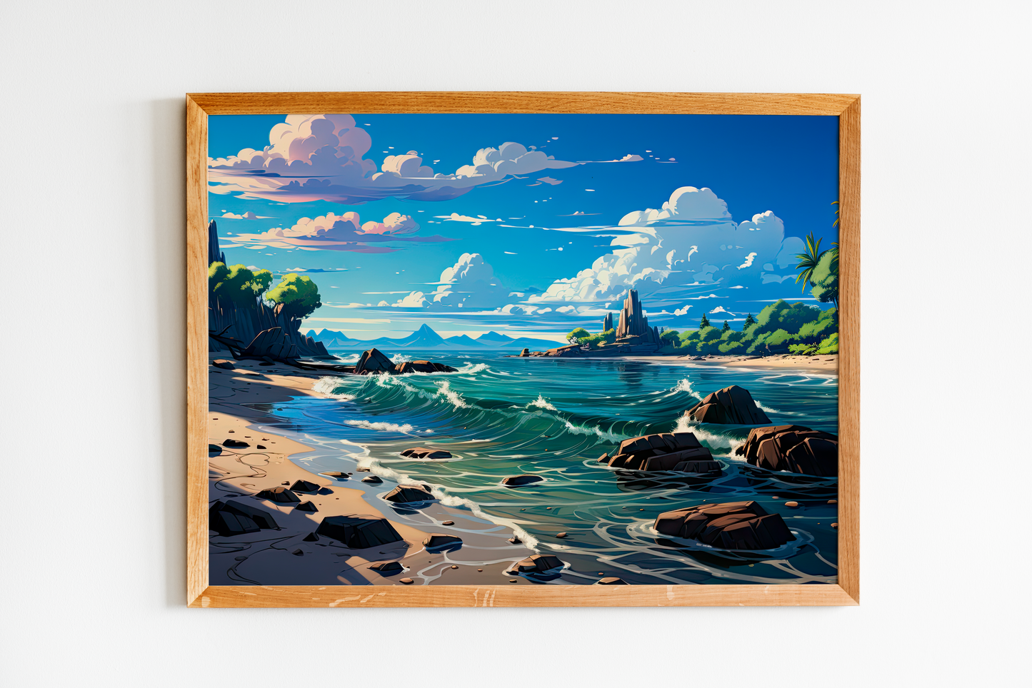 Enchanting Sea Printed Painting