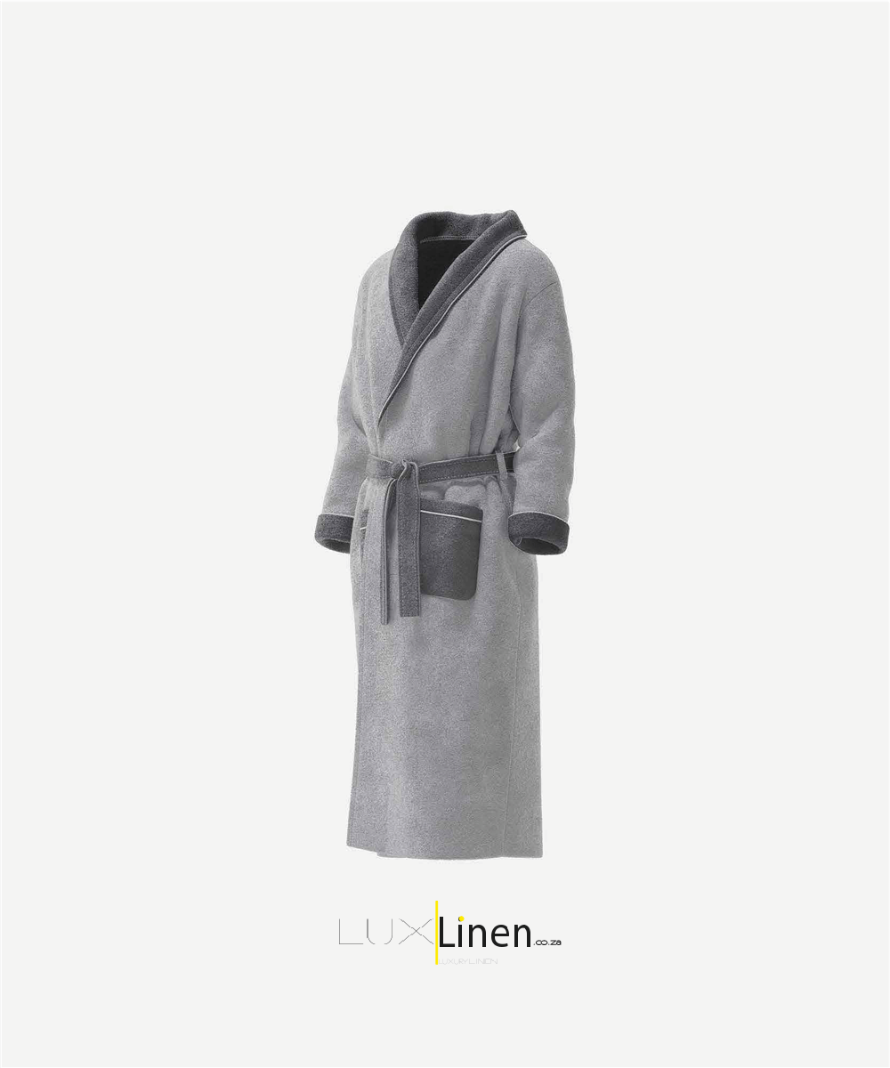 Dark & Light Grey Robe