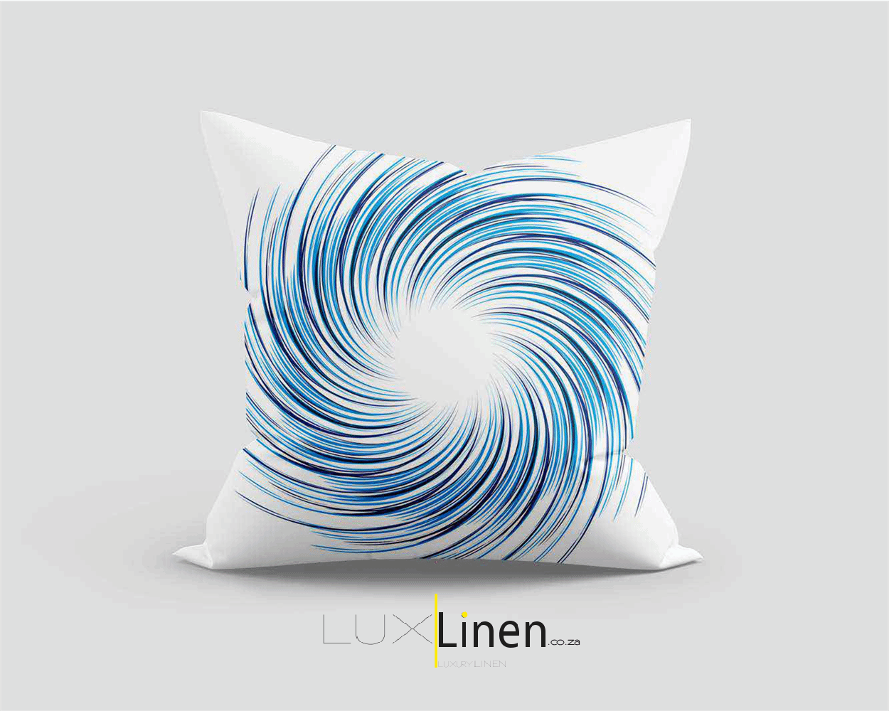 Blue Spiral Scatter