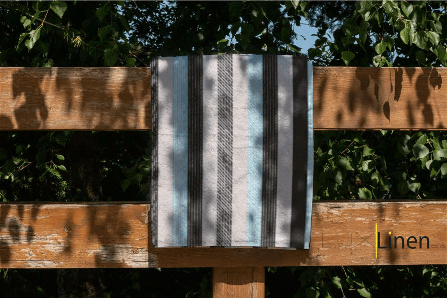 Black & Blue Beach Towel