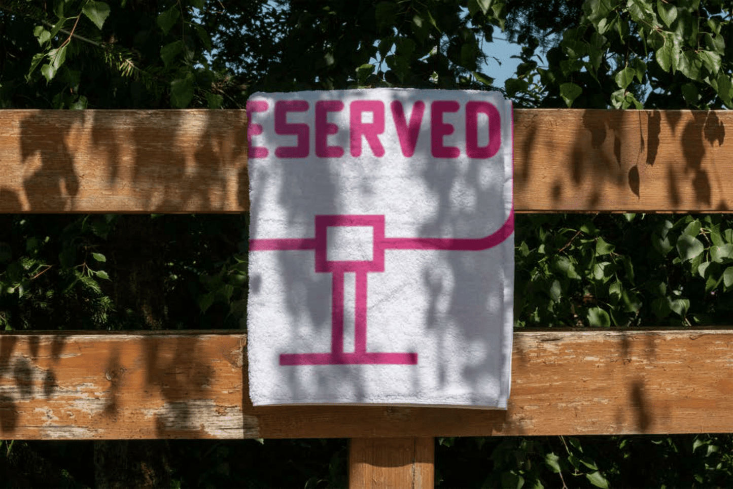 Reserved Beach Towel