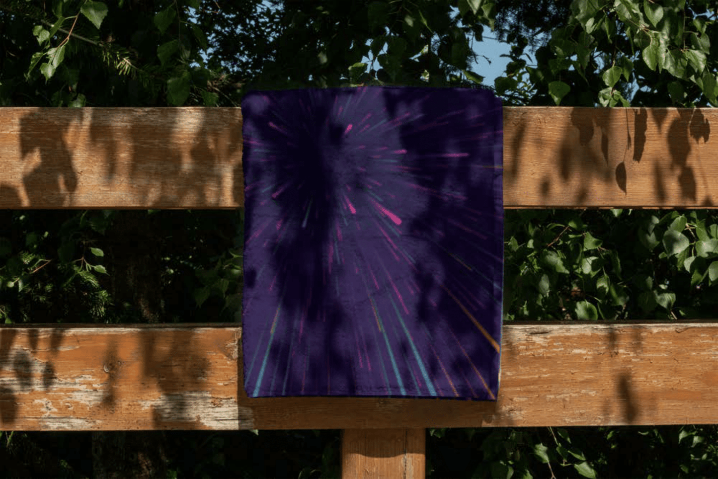 Firework Beach Towel