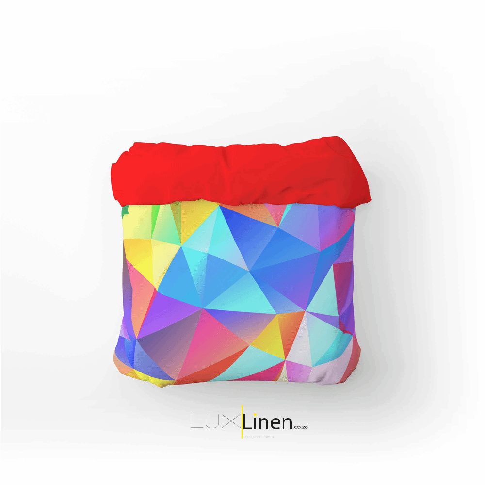 Multi-Color Pattern Duvet