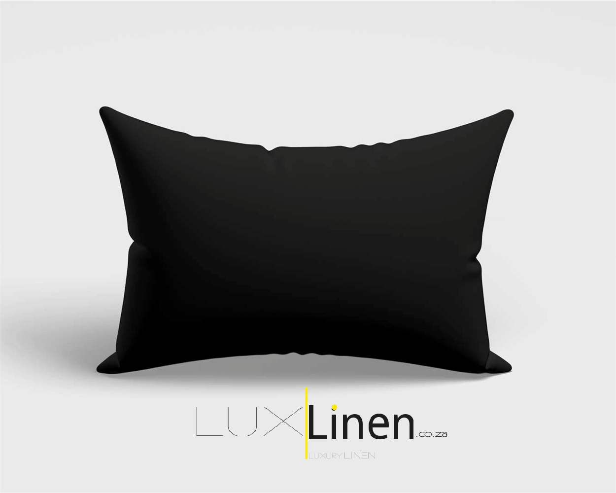 Black Rectangular Cushion