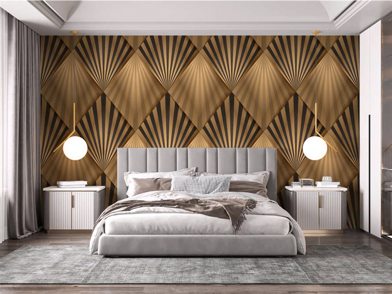3-D Wall-Paper