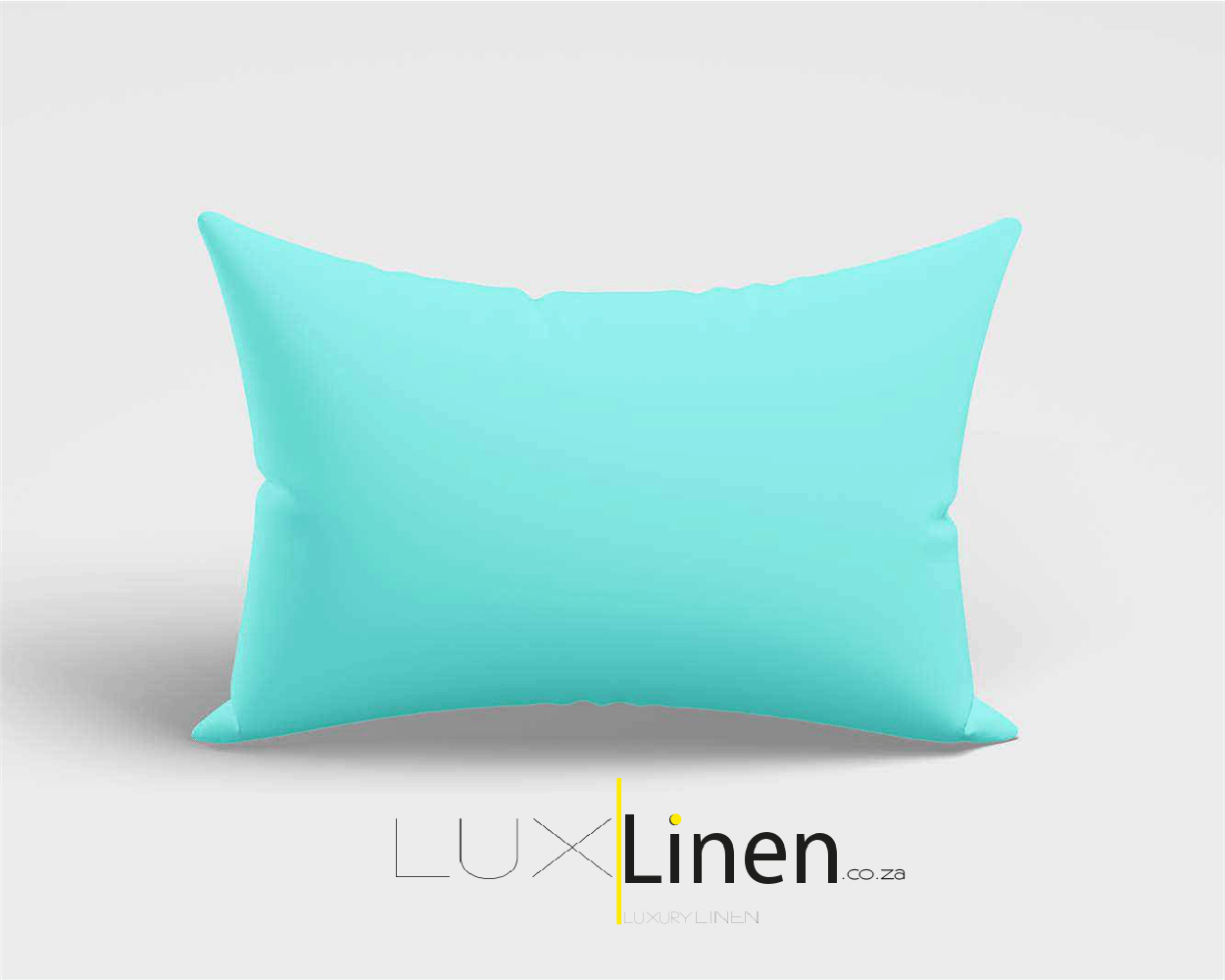 Light Blue Rectangular Cushion