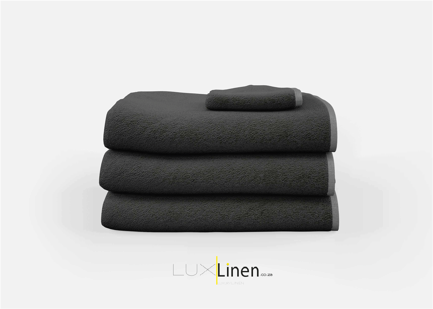 Black Towel Set