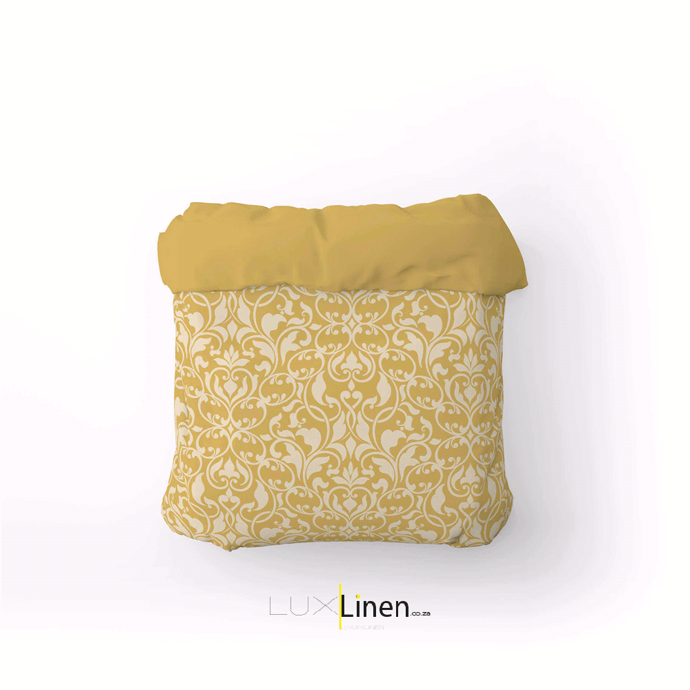 Mustard Floral Duvet