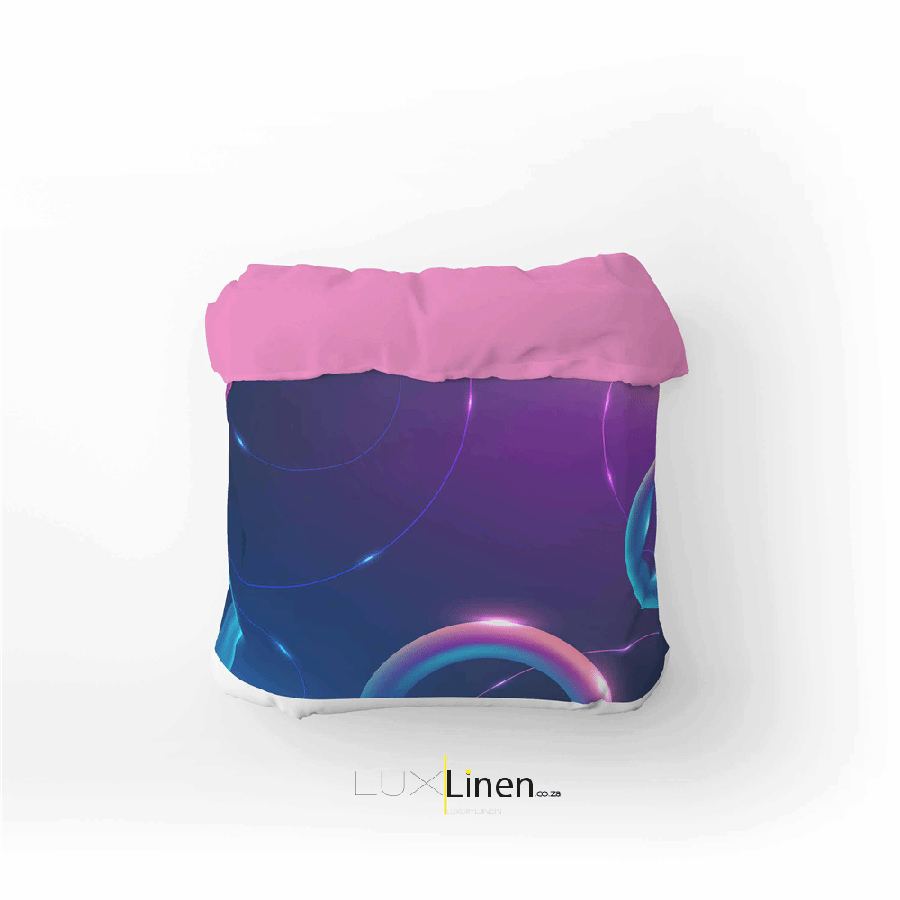 Pink & Blue Duvet