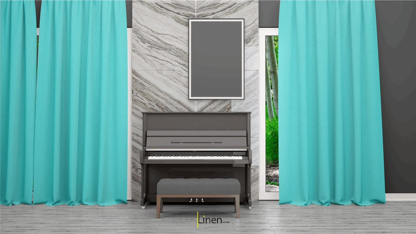 turquoise Curtain