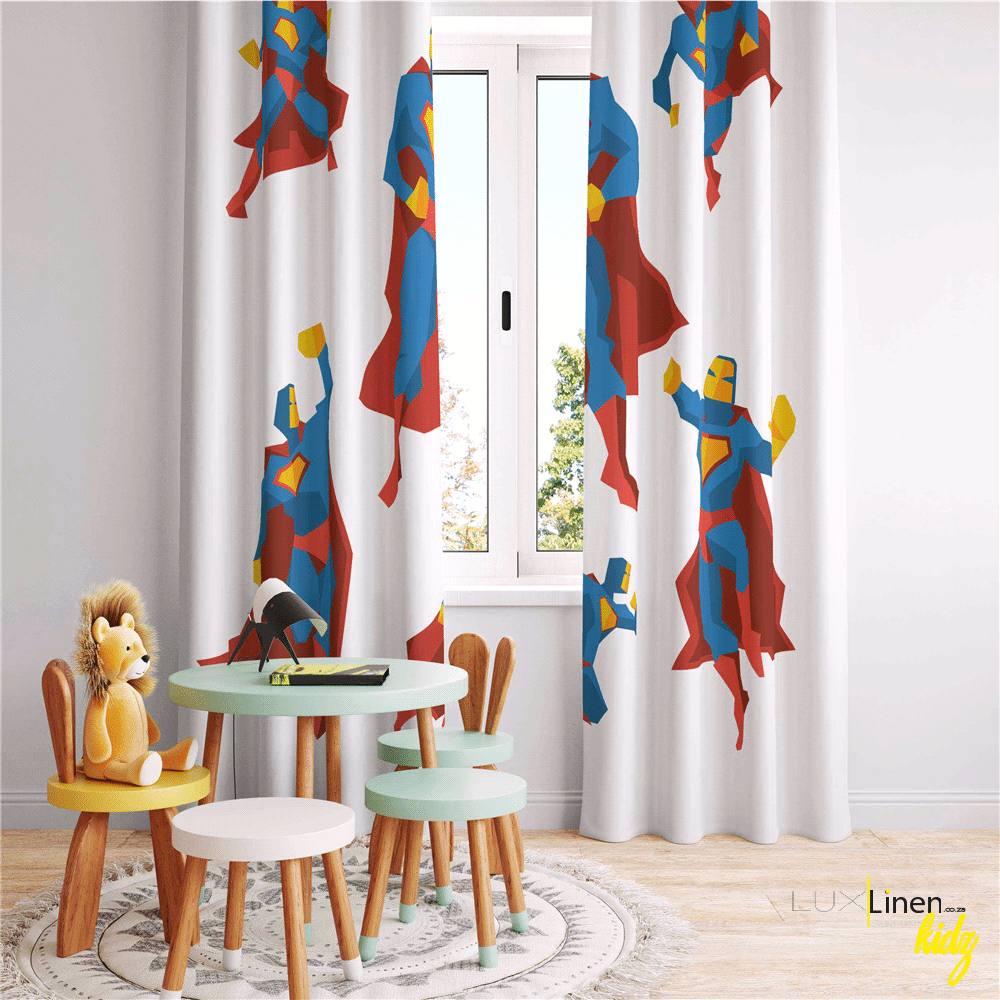 Kids Superman Curtains
