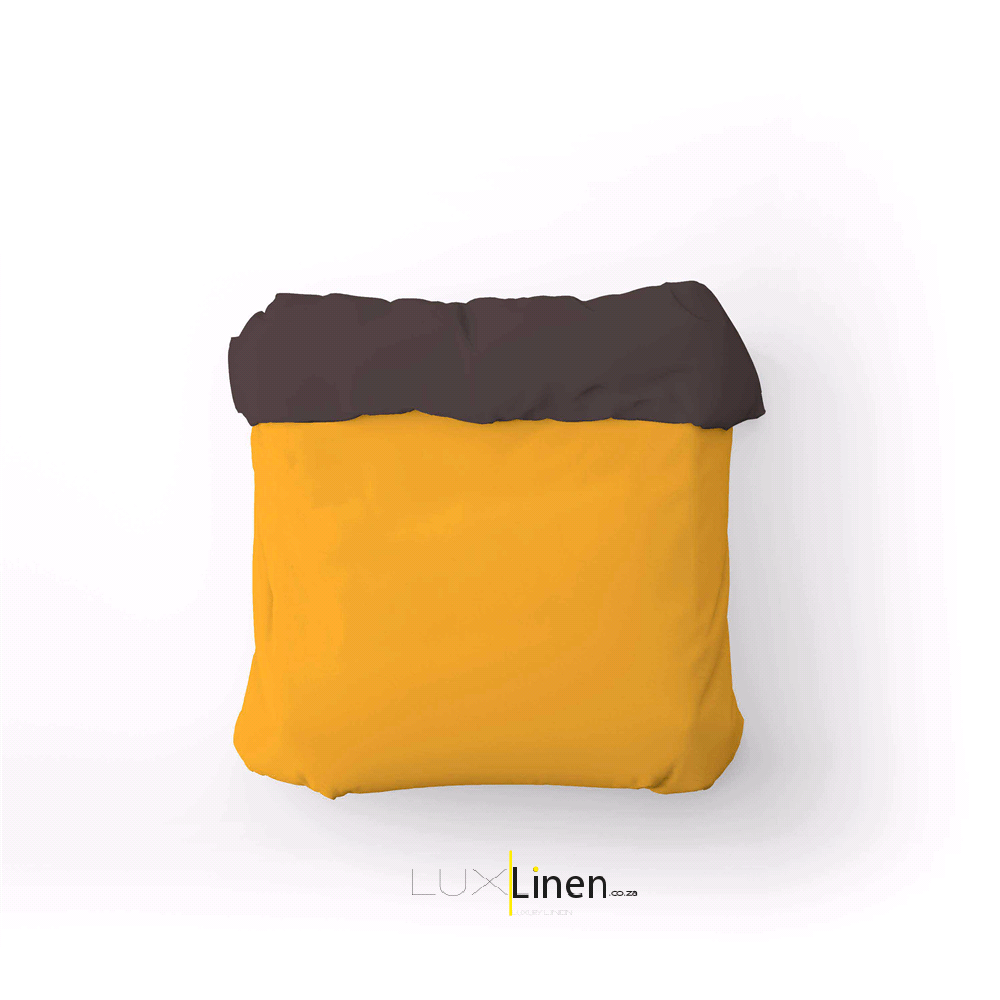 Yellow & Brown Duvet