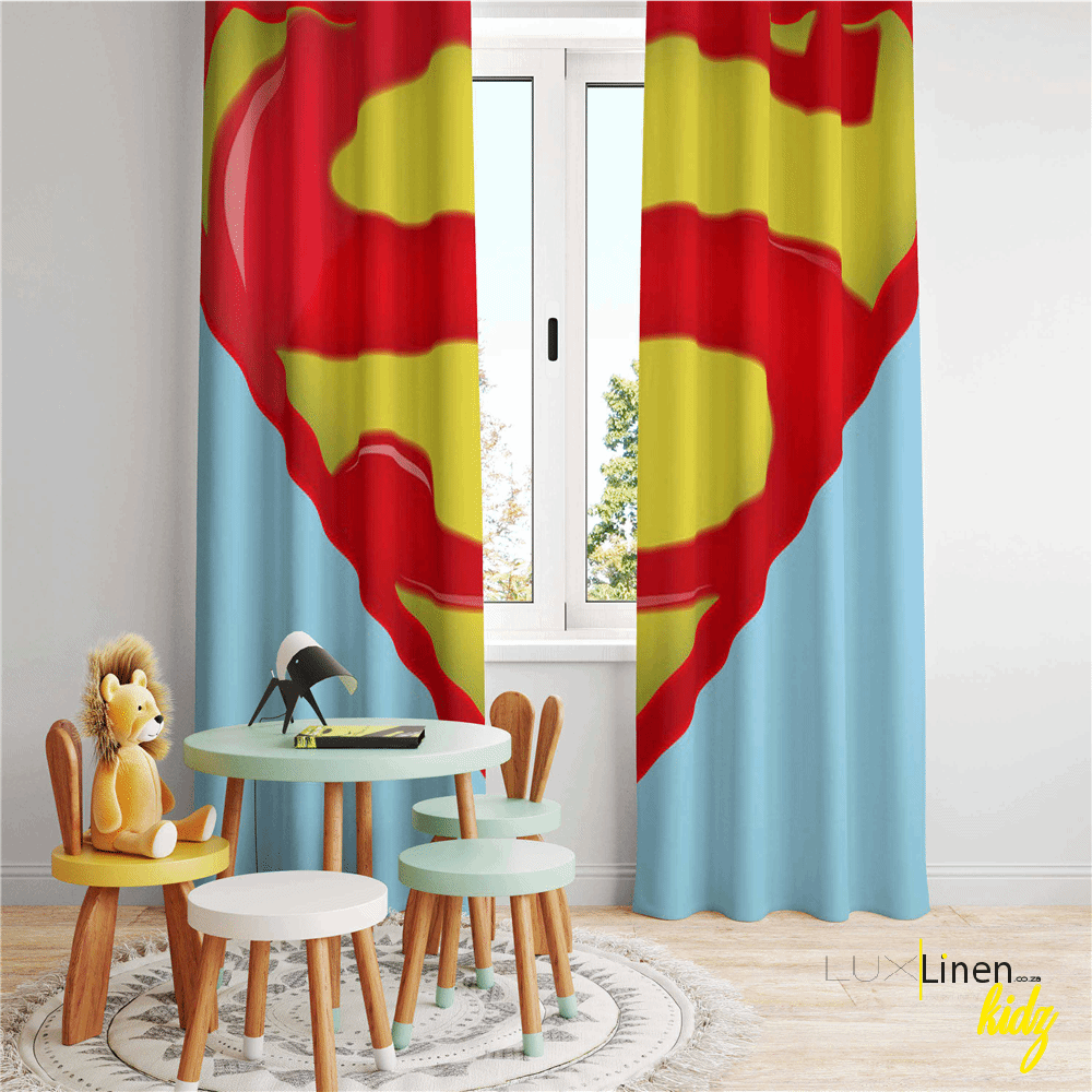 Kids Superman Curtains
