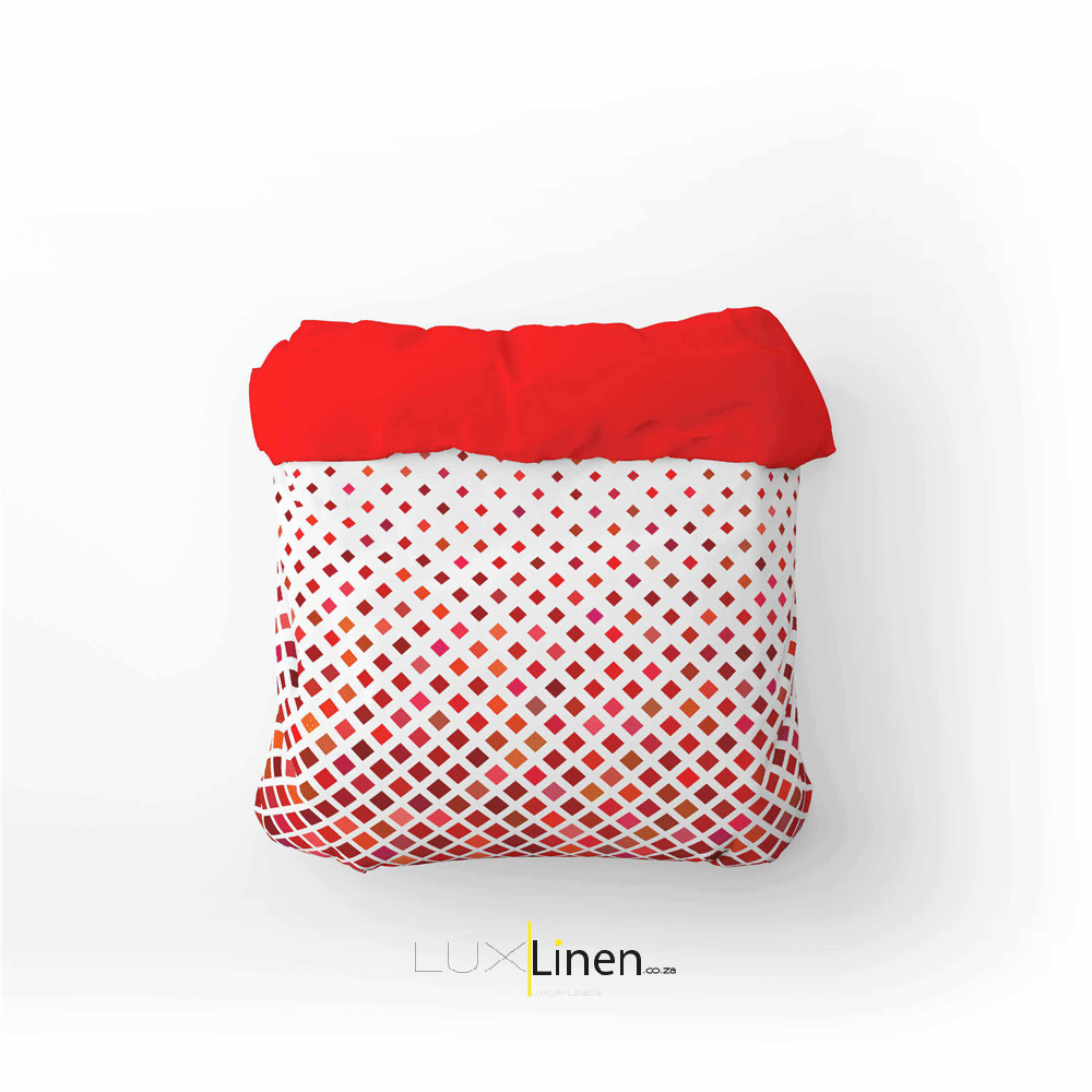 Red Diamond Duvet