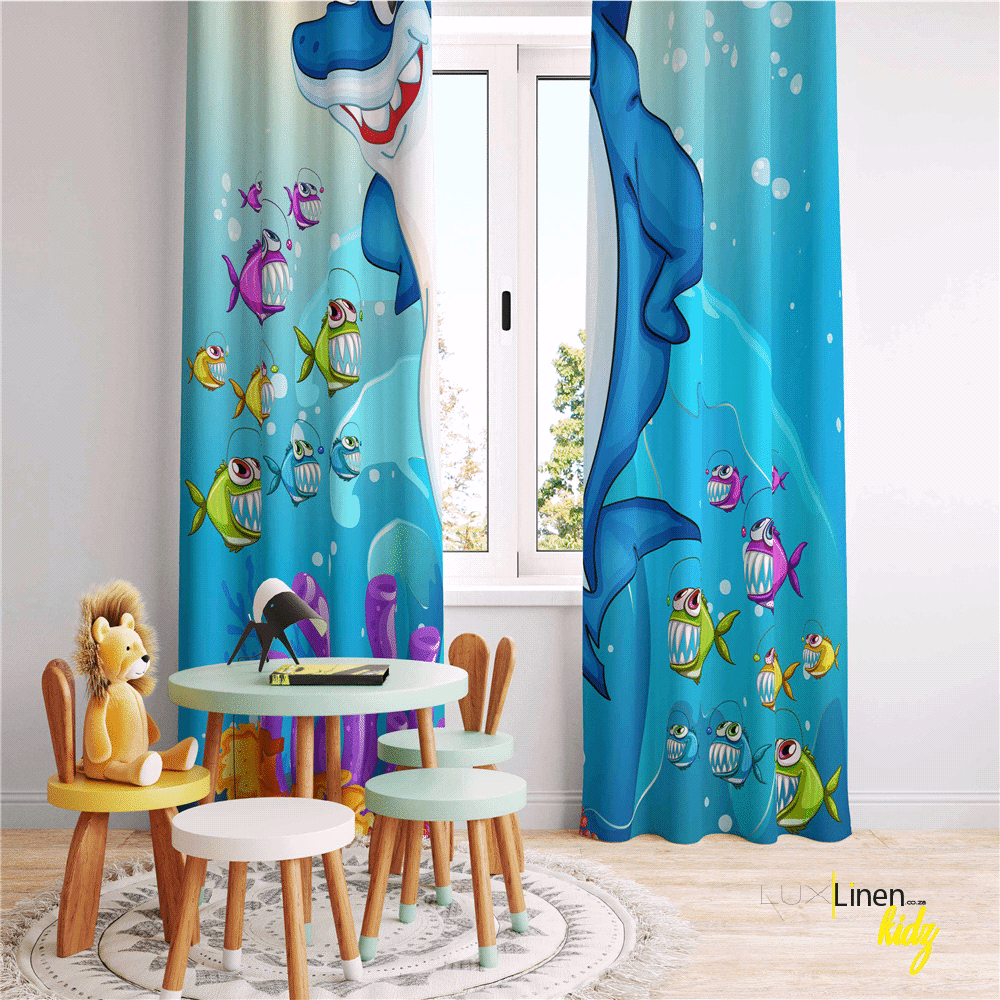 Baby Shark Curtains