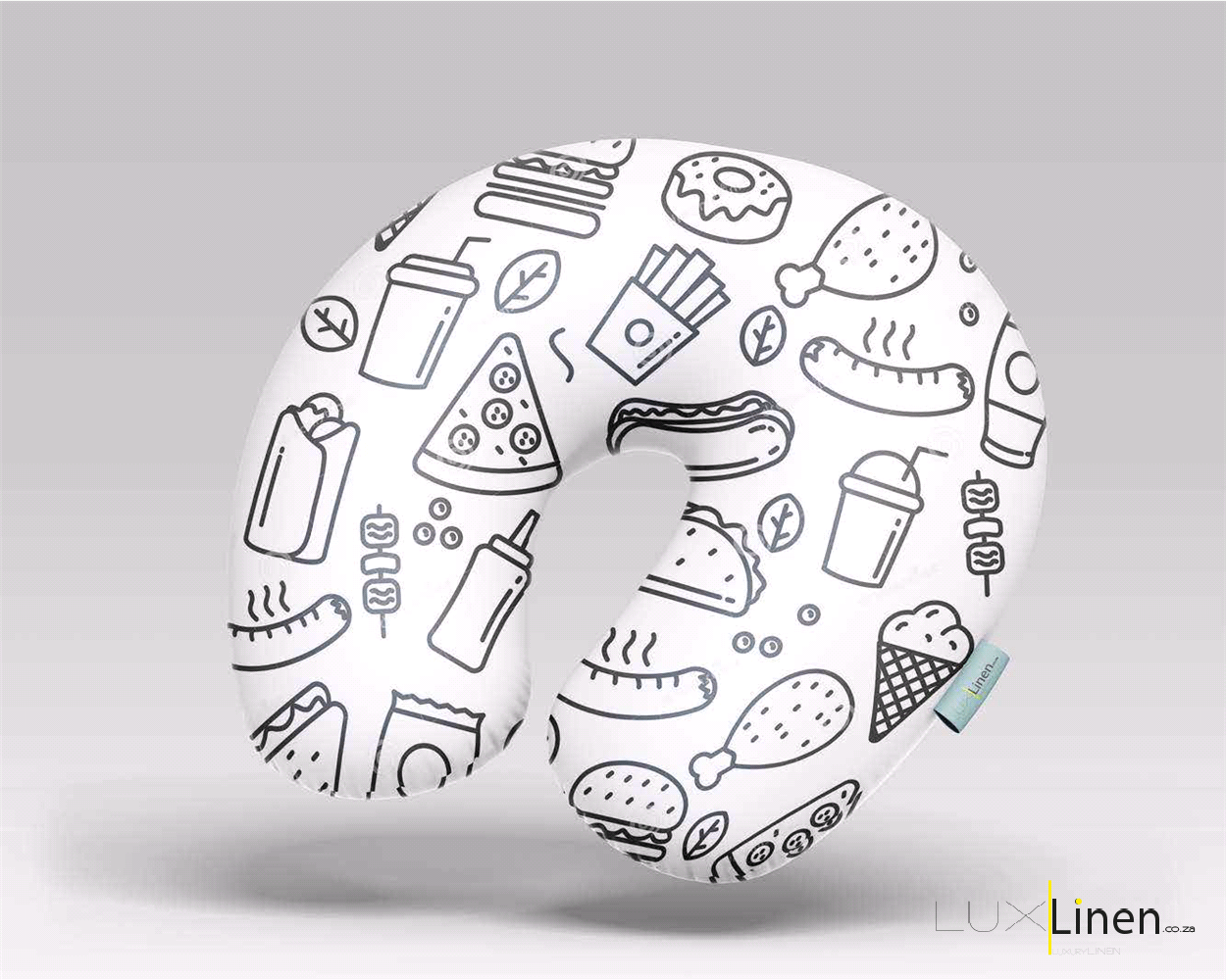 Food Travel Pillow