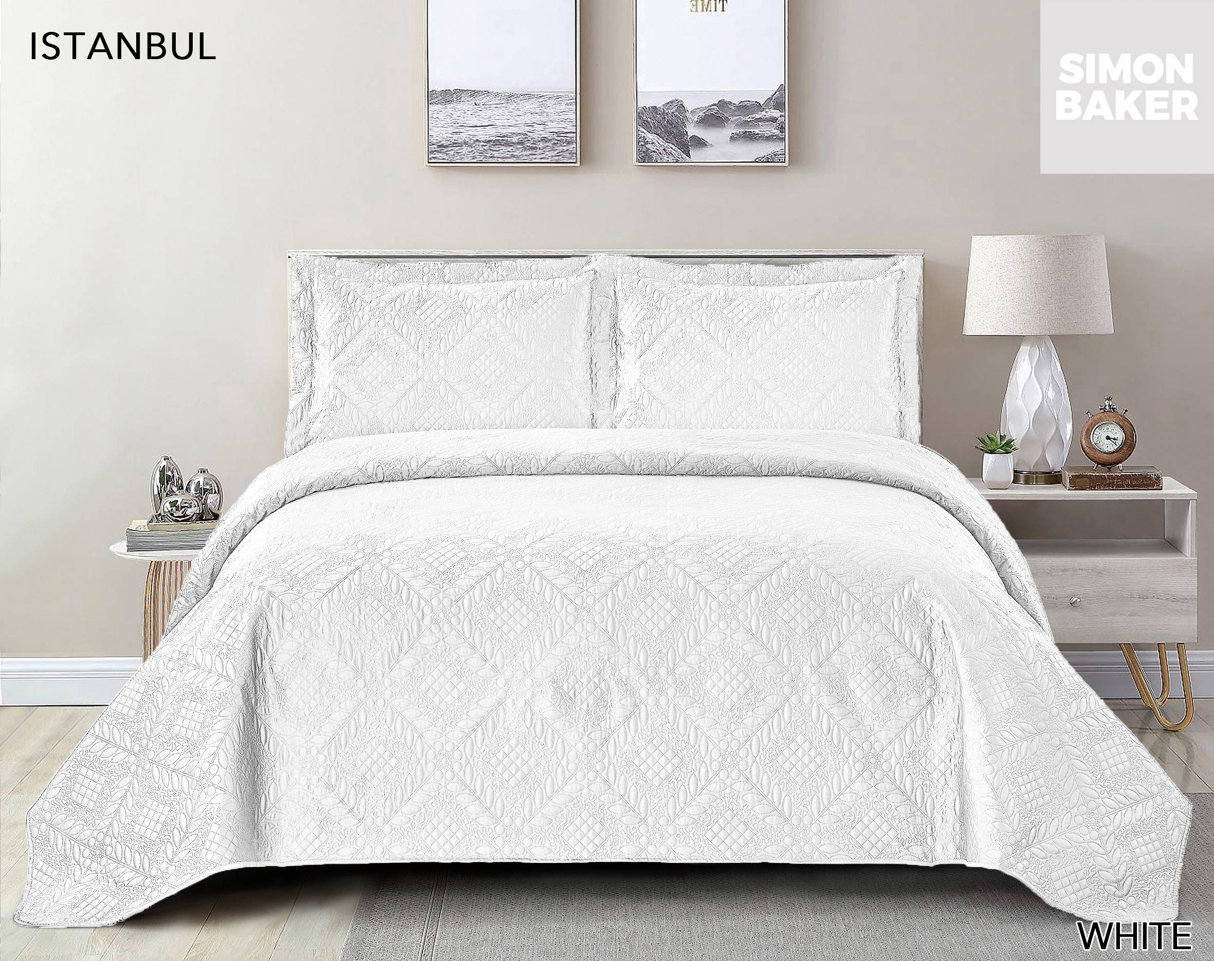 Istanbul Pin-Quilt Bedspread